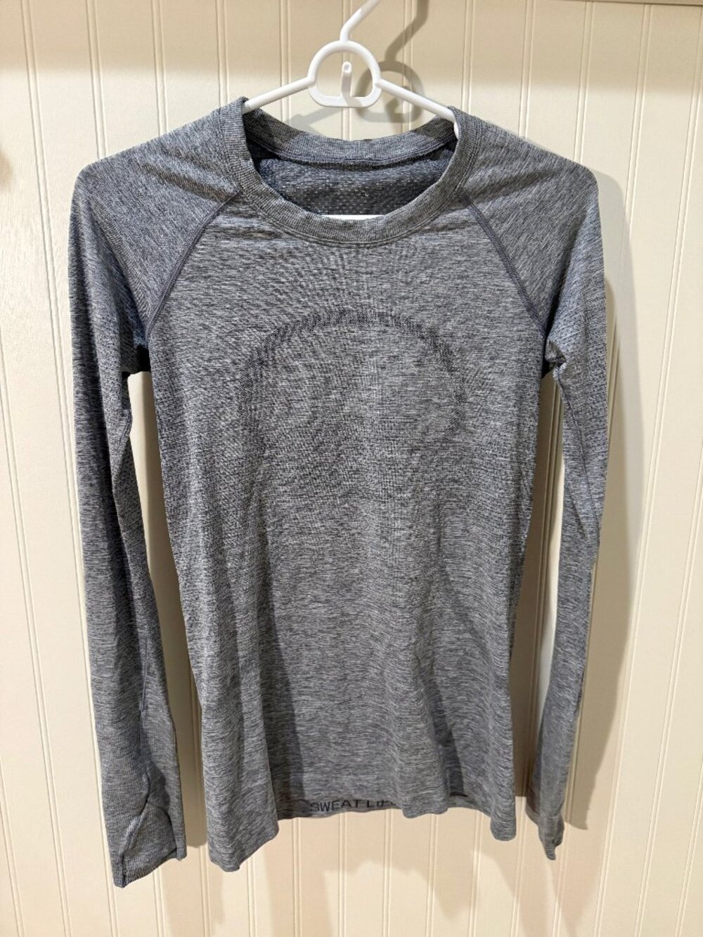 Lululemon grey athletic shirt